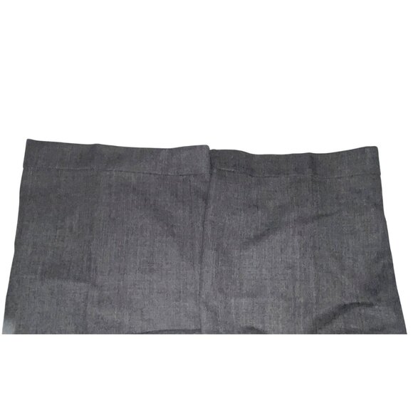 Rena Rowan Womens Gray Worsted Wool Sz 14 Flat Front Pleated Lined Dress Pants - Picture 8 of 14
